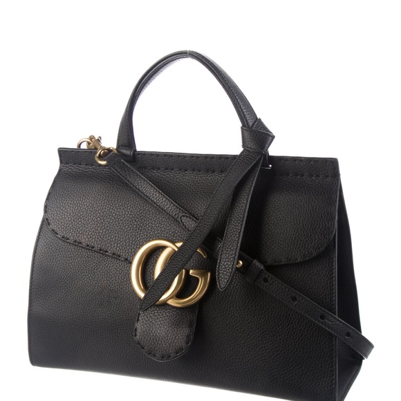 Gucci GG Marmont Top Handle w/knot  - Small - Picture 3 of 11